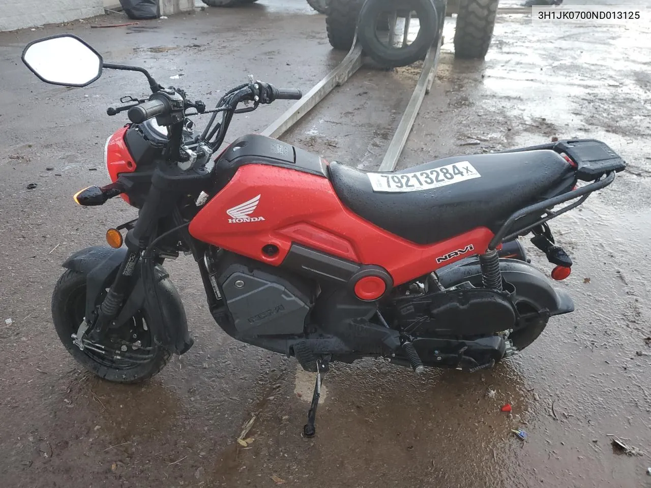 2022 Honda Nva110 B VIN: 3H1JK0700ND013125 Lot: 79213284