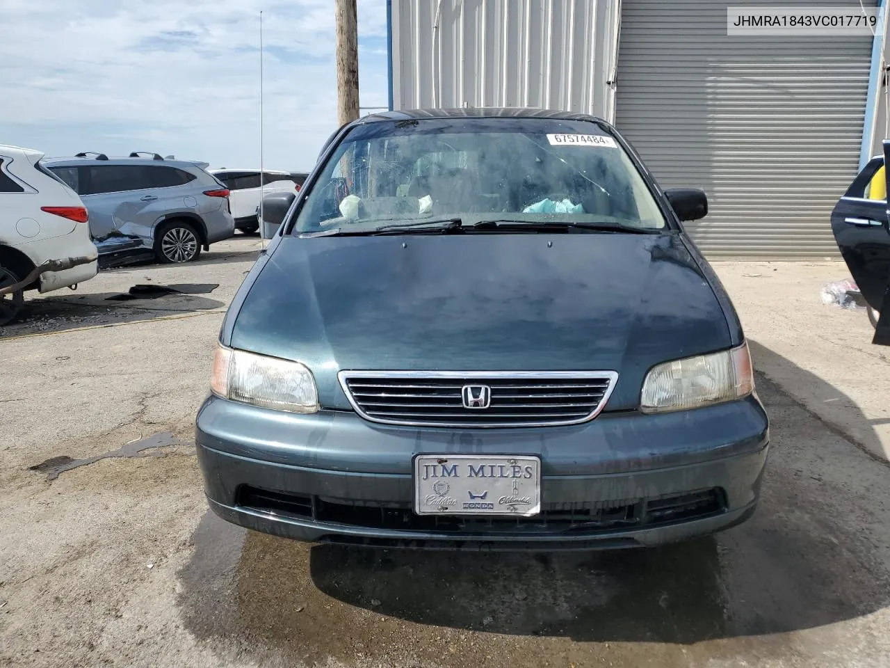 1997 Honda Odyssey Base VIN: JHMRA1843VC017719 Lot: 67574484