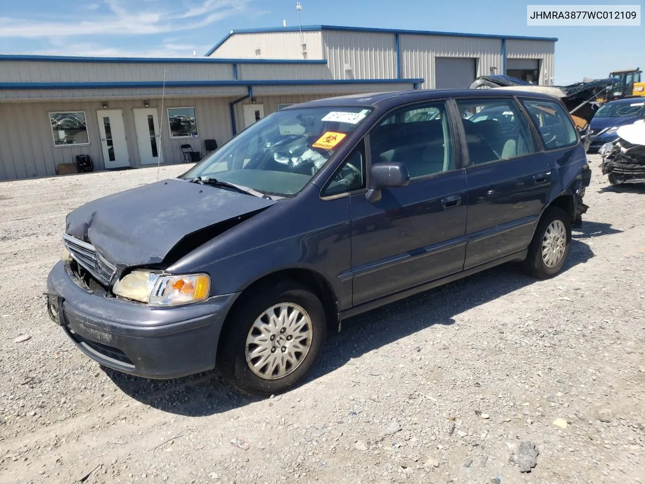 1998 Honda Odyssey Ex VIN: JHMRA3877WC012109 Lot: 61417724