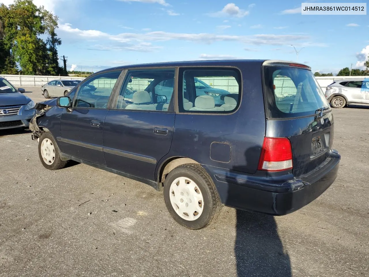 JHMRA3861WC014512 1998 Honda Odyssey Lx