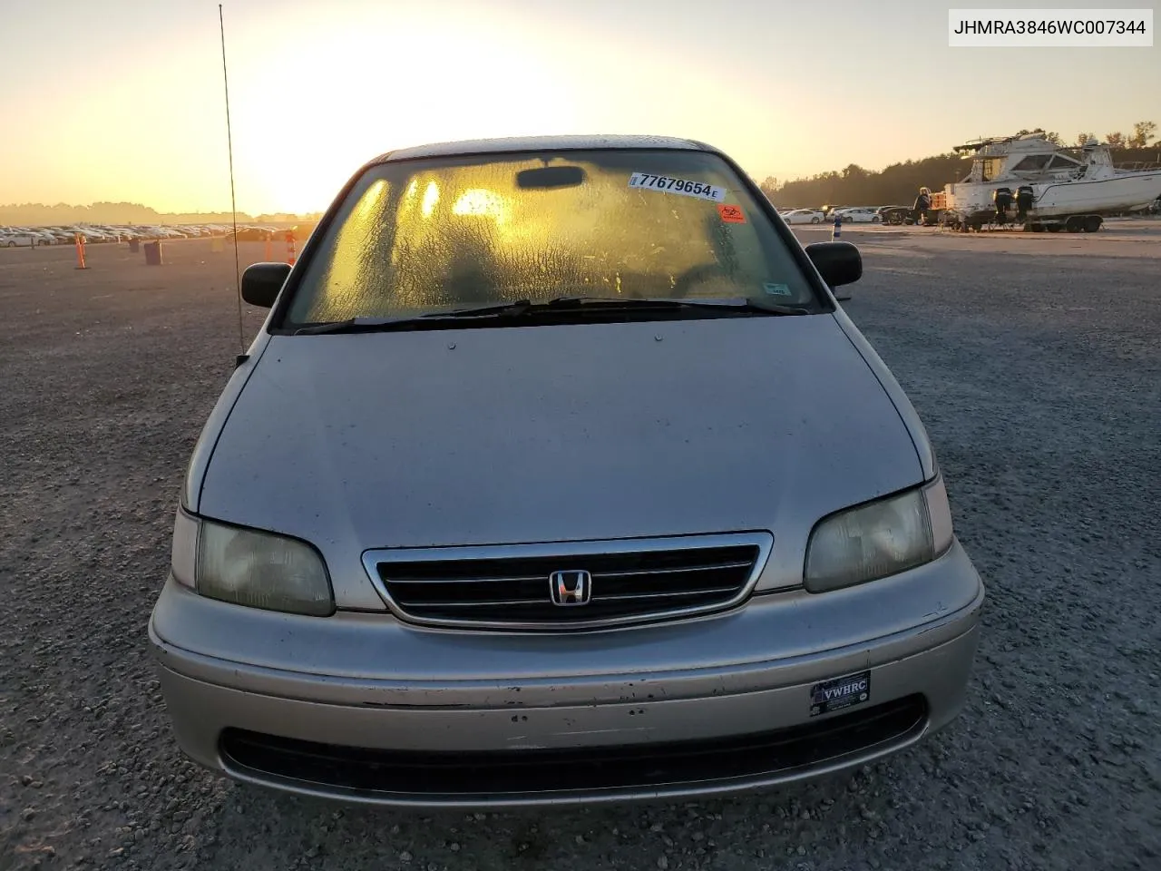 1998 Honda Odyssey Lx VIN: JHMRA3846WC007344 Lot: 77679654