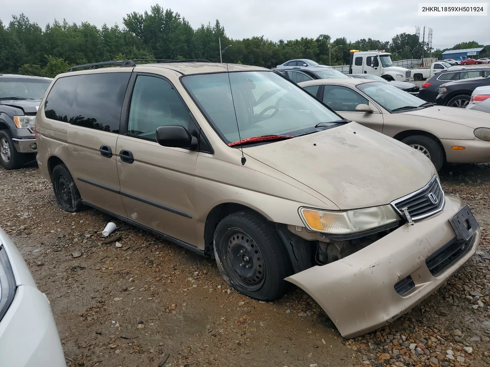 1999 Honda Odyssey Lx VIN: 2HKRL1859XH501924 Lot: 60996743