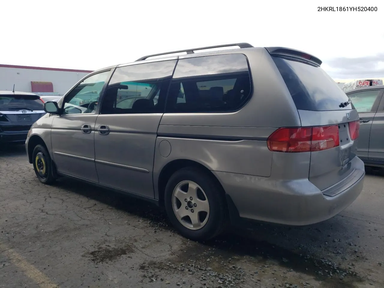 2000 Honda Odyssey Ex VIN: 2HKRL1861YH520400 Lot: 68839544