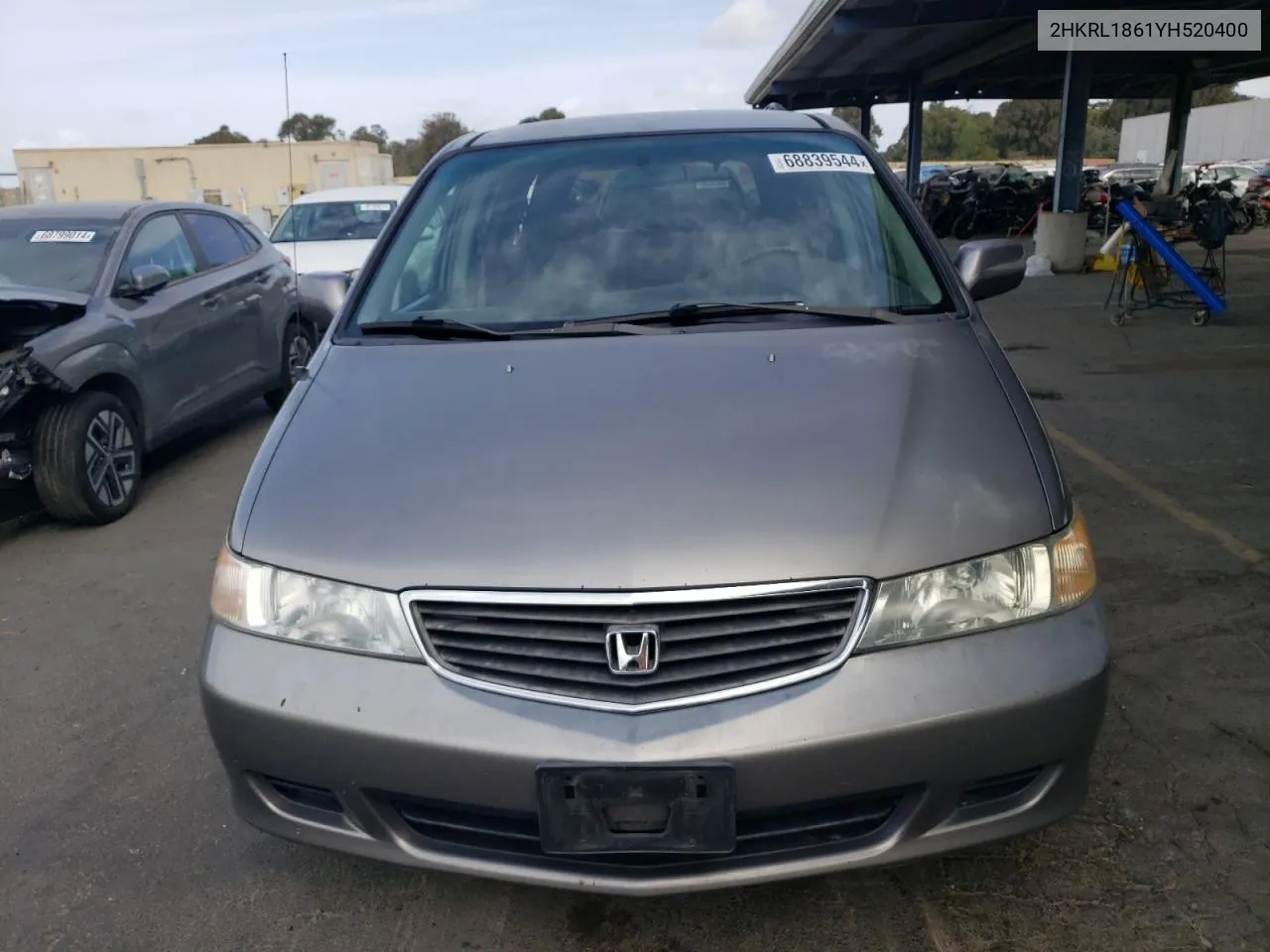 2HKRL1861YH520400 2000 Honda Odyssey Ex