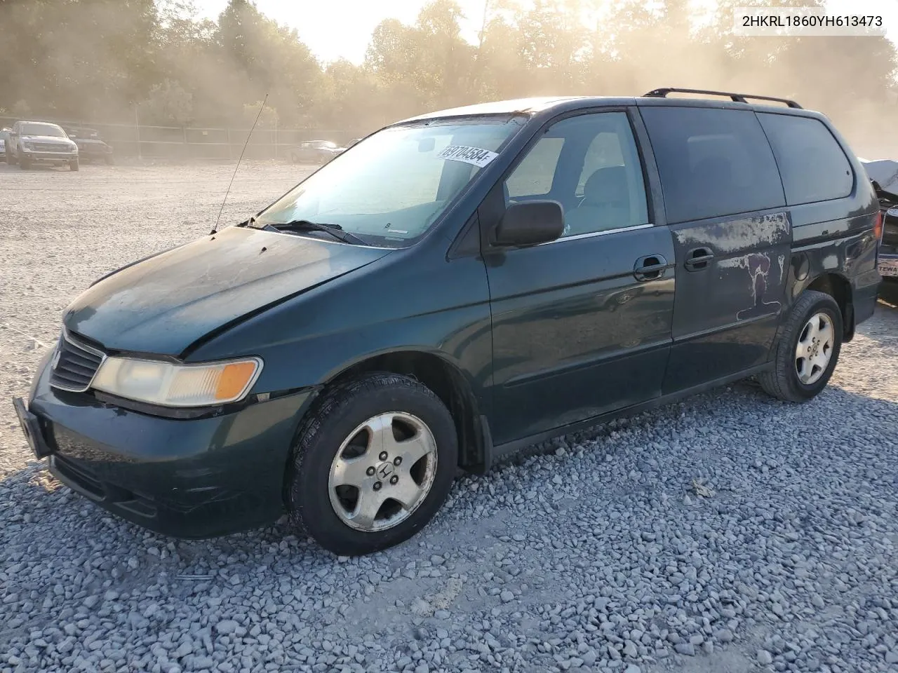 2000 Honda Odyssey Ex VIN: 2HKRL1860YH613473 Lot: 69704584