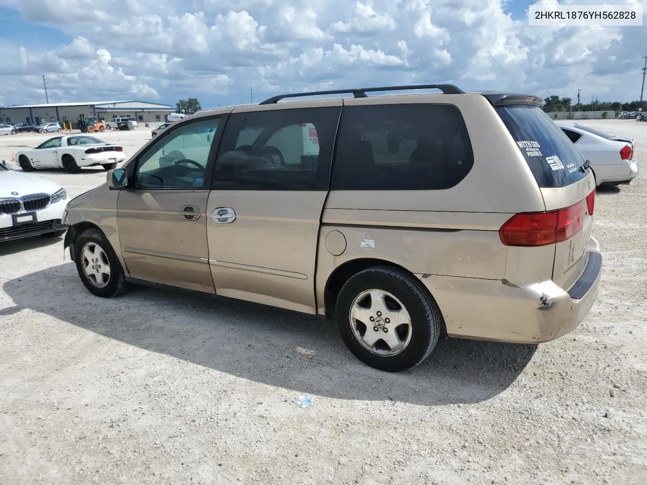 2000 Honda Odyssey Ex VIN: 2HKRL1876YH562828 Lot: 70834554