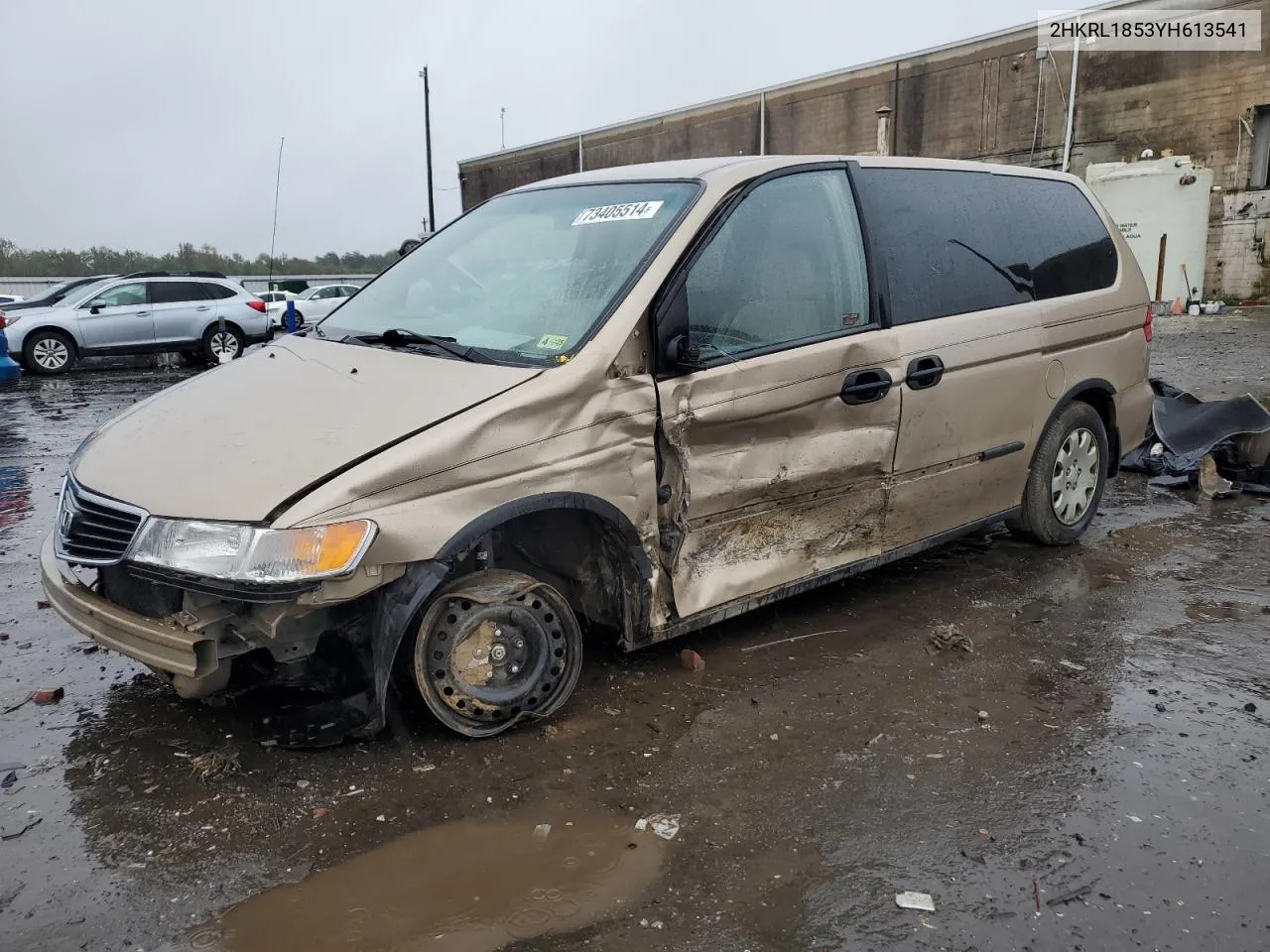 2000 Honda Odyssey Lx VIN: 2HKRL1853YH613541 Lot: 73405514