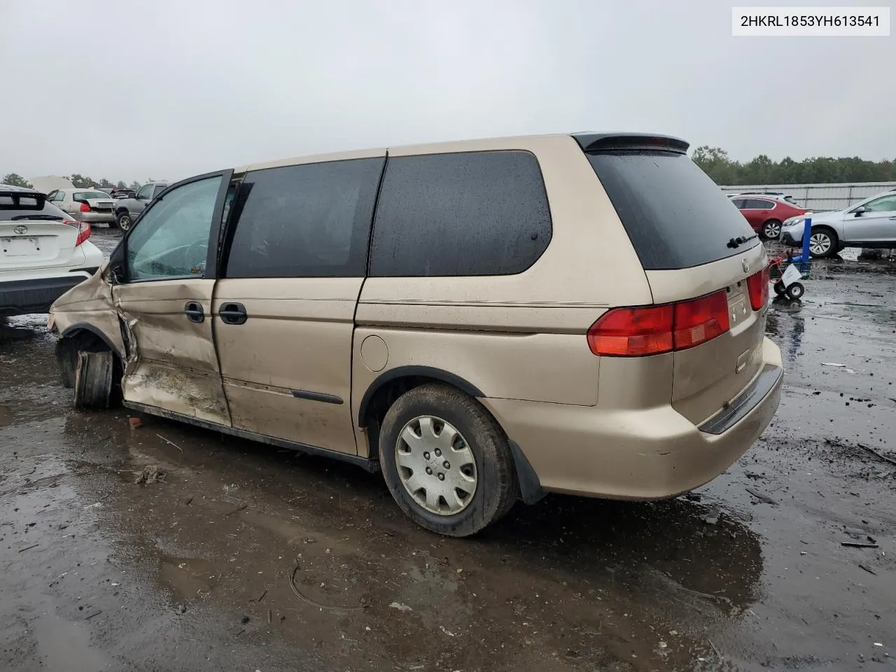 2000 Honda Odyssey Lx VIN: 2HKRL1853YH613541 Lot: 73405514