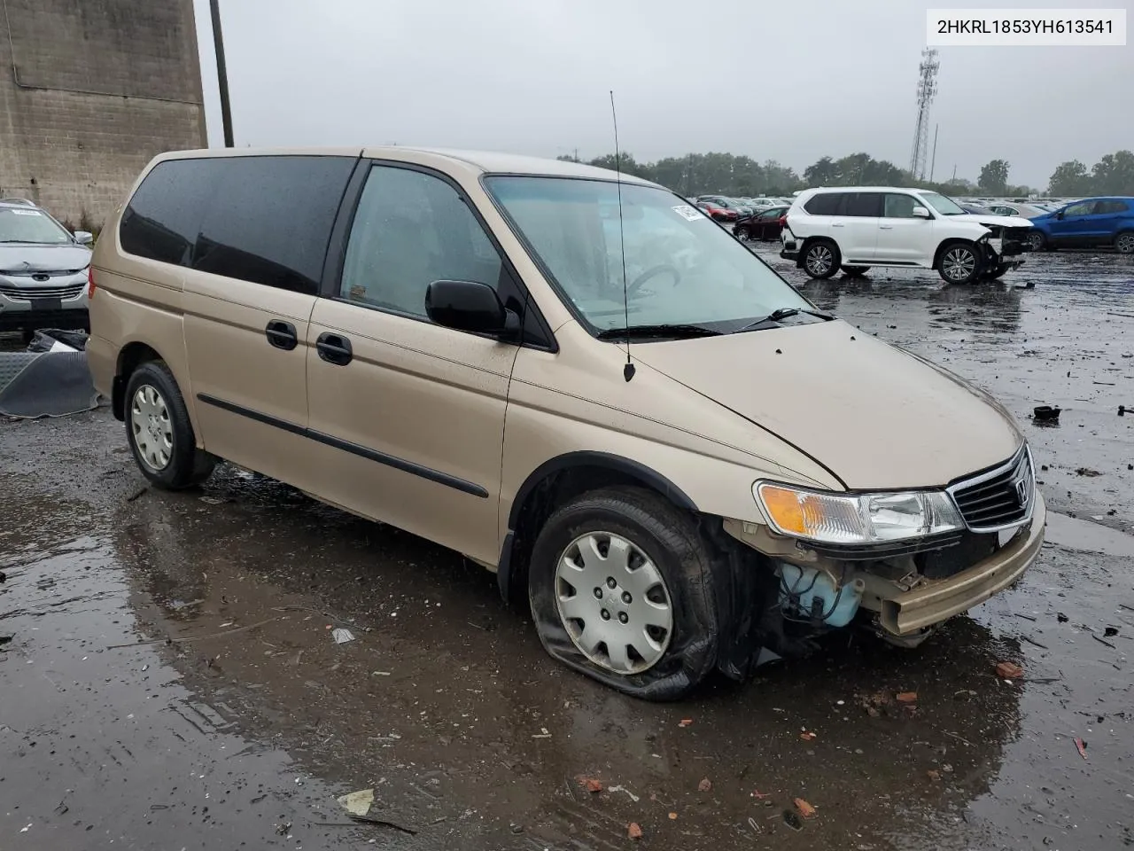 2000 Honda Odyssey Lx VIN: 2HKRL1853YH613541 Lot: 73405514