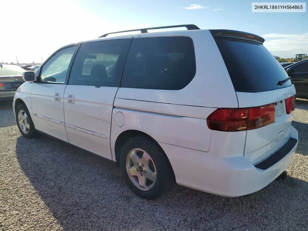 2000 Honda Odyssey Ex VIN: 2HKRL1861YH564865 Lot: 74114704