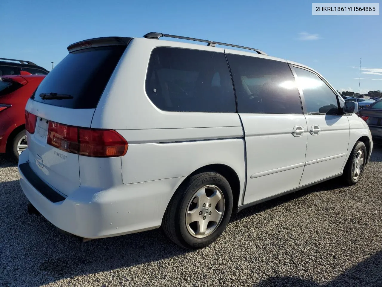 2000 Honda Odyssey Ex VIN: 2HKRL1861YH564865 Lot: 74114704