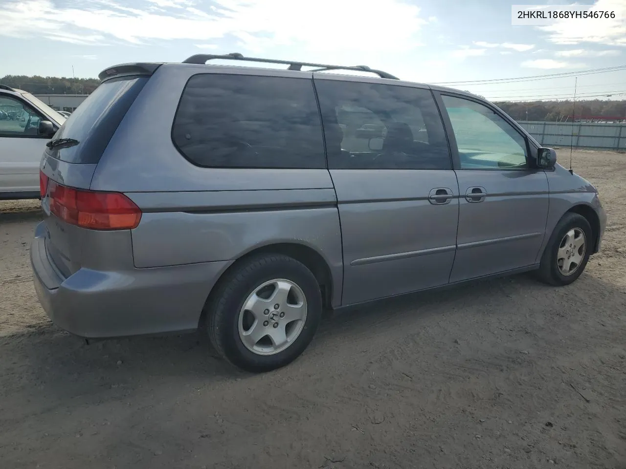 2000 Honda Odyssey Ex VIN: 2HKRL1868YH546766 Lot: 78091544