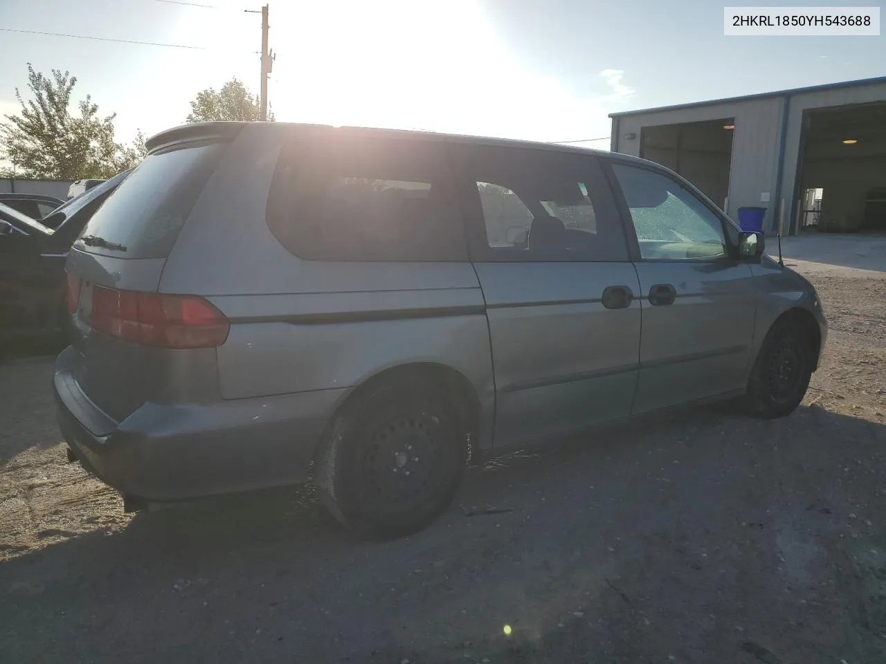 2000 Honda Odyssey Lx VIN: 2HKRL1850YH543688 Lot: 78155384