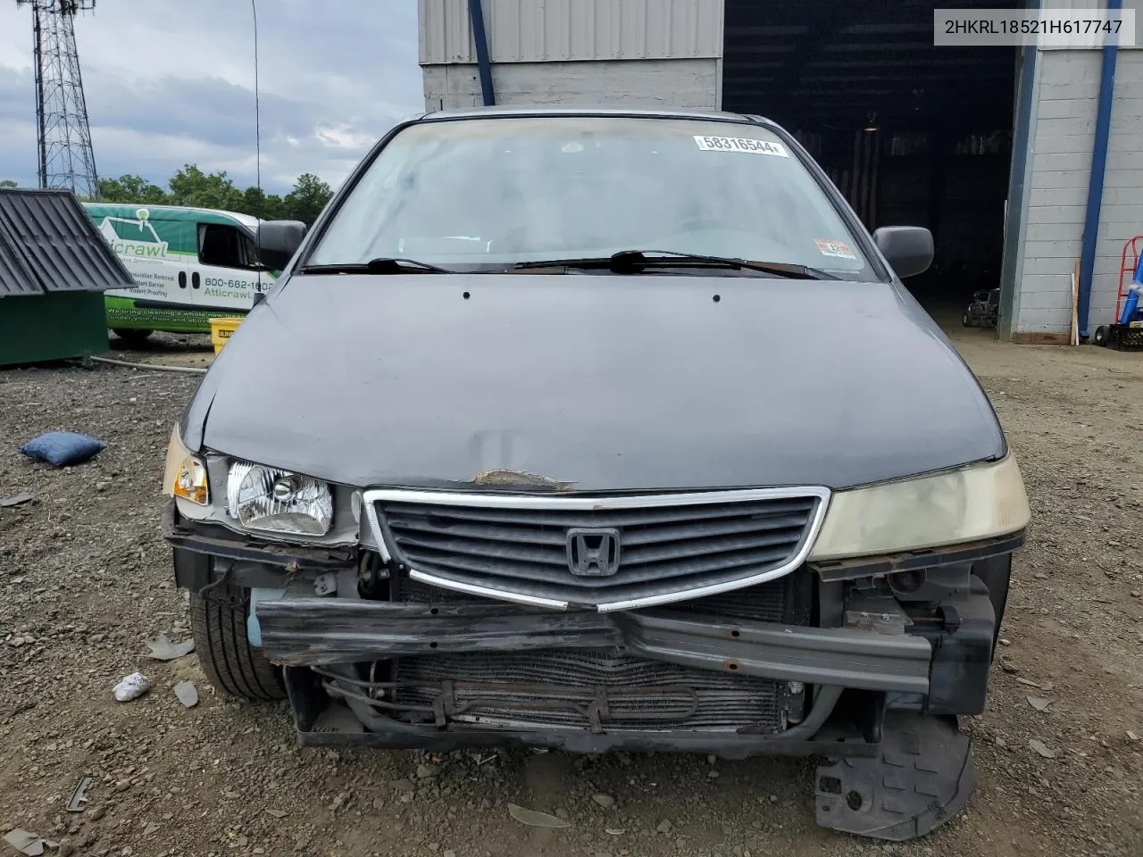 2HKRL18521H617747 2001 Honda Odyssey Lx