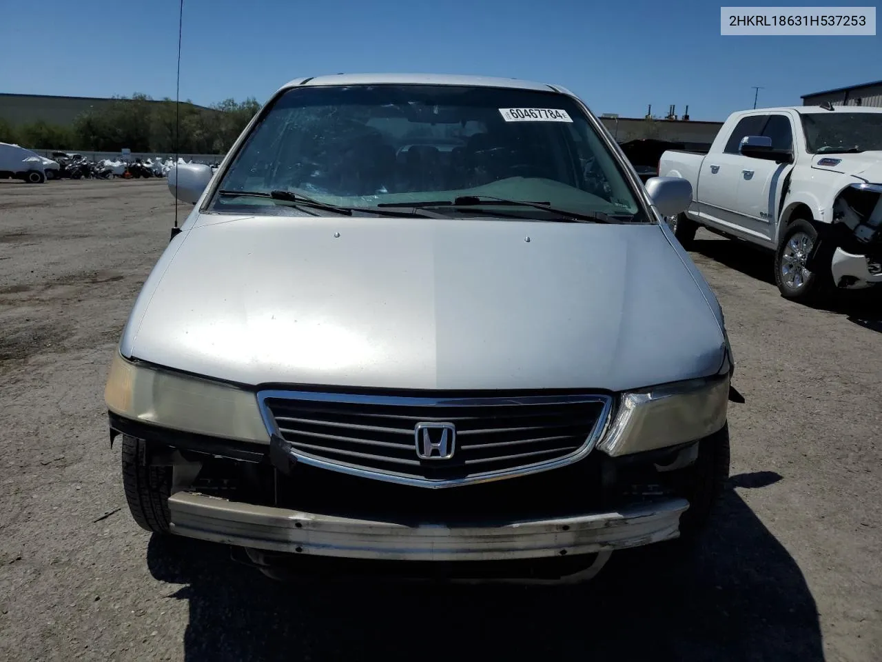 2001 Honda Odyssey Ex VIN: 2HKRL18631H537253 Lot: 60467784