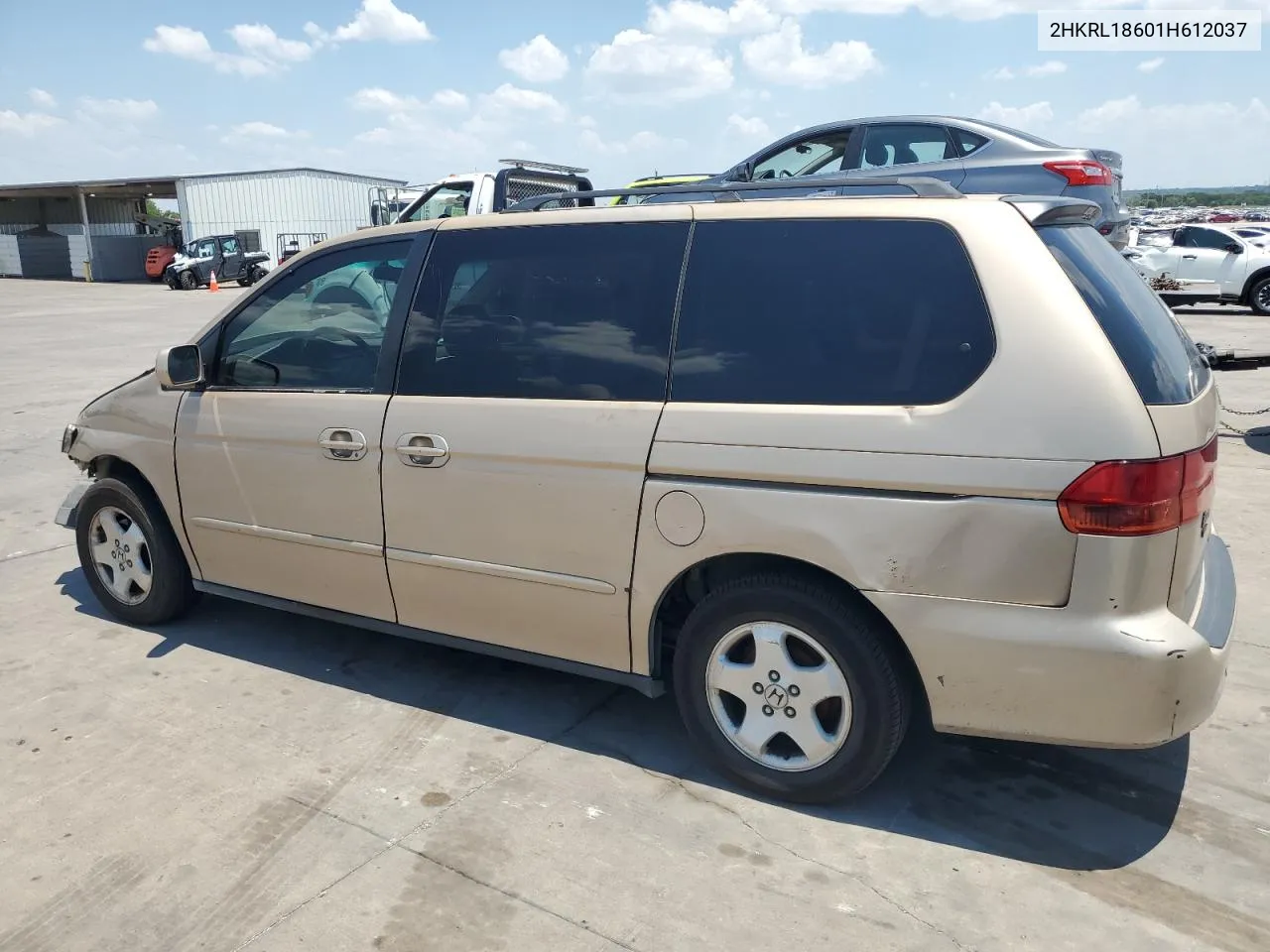 2001 Honda Odyssey Ex VIN: 2HKRL18601H612037 Lot: 62712364