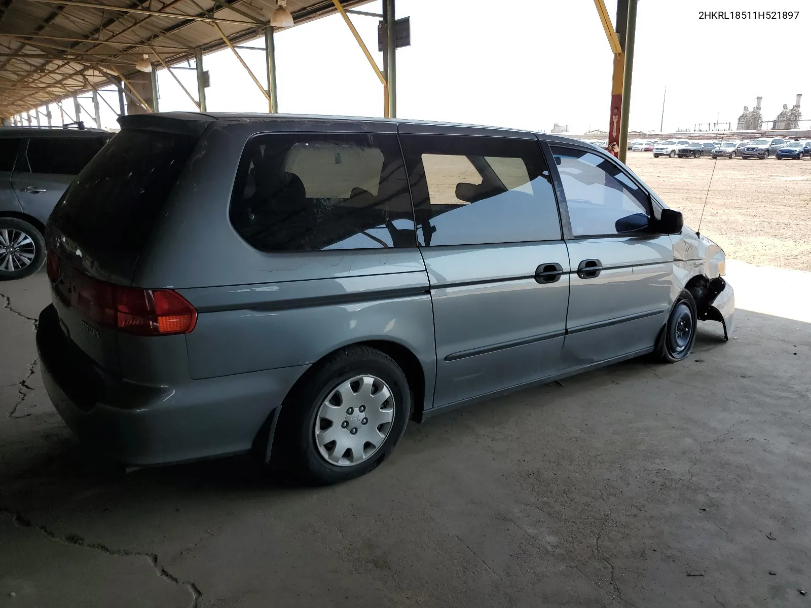 2001 Honda Odyssey Lx VIN: 2HKRL18511H521897 Lot: 64211314