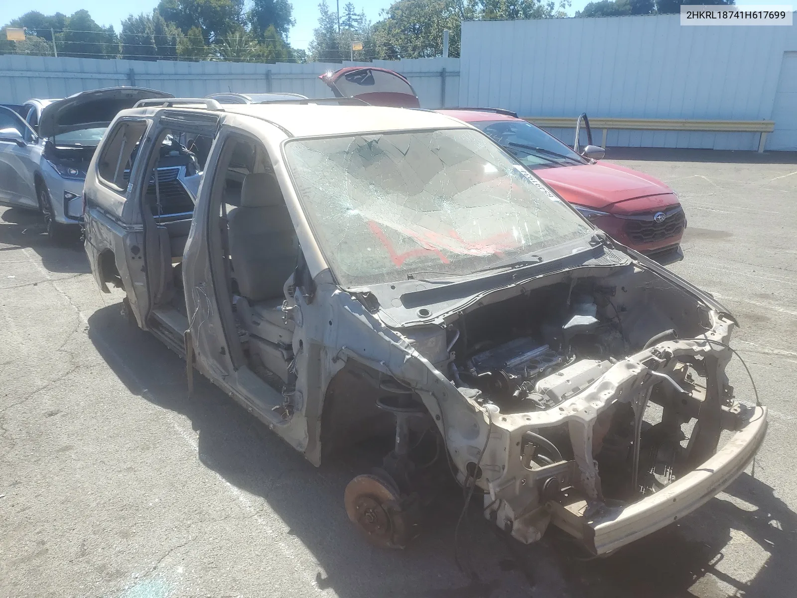 2HKRL18741H617699 2001 Honda Odyssey Ex