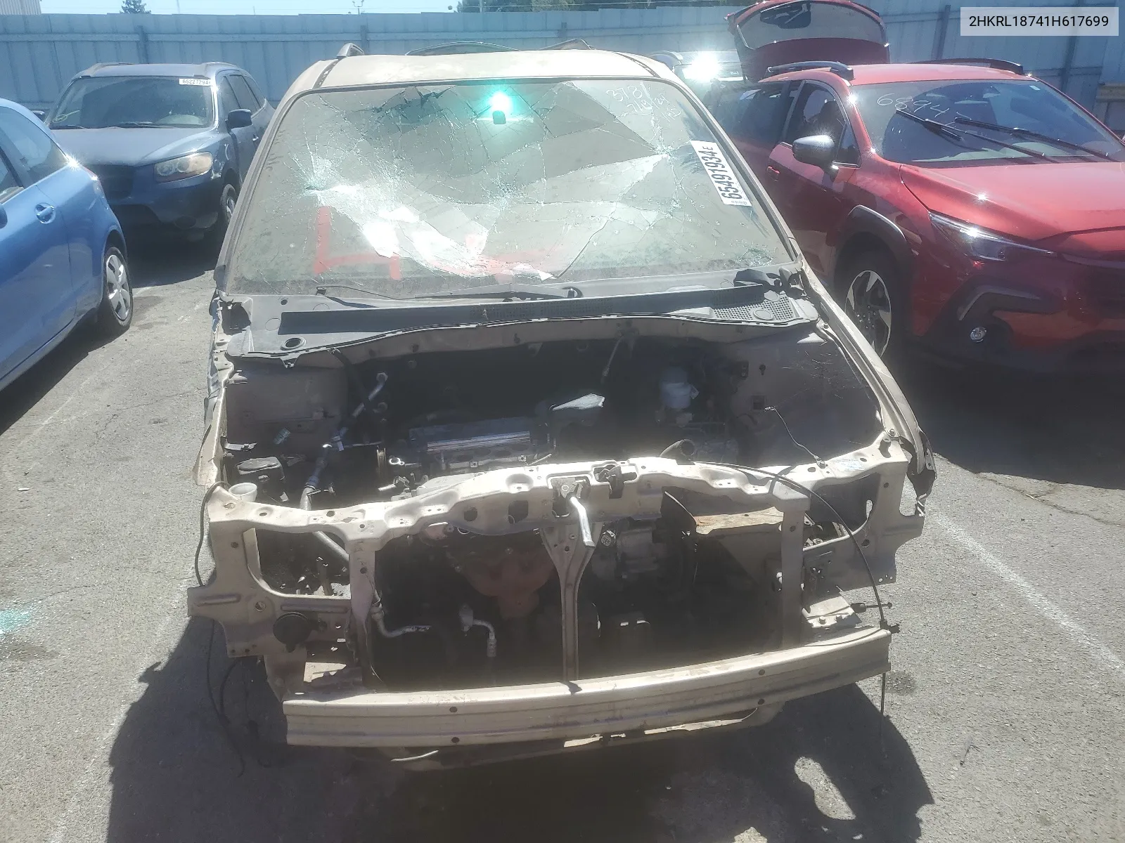 2HKRL18741H617699 2001 Honda Odyssey Ex