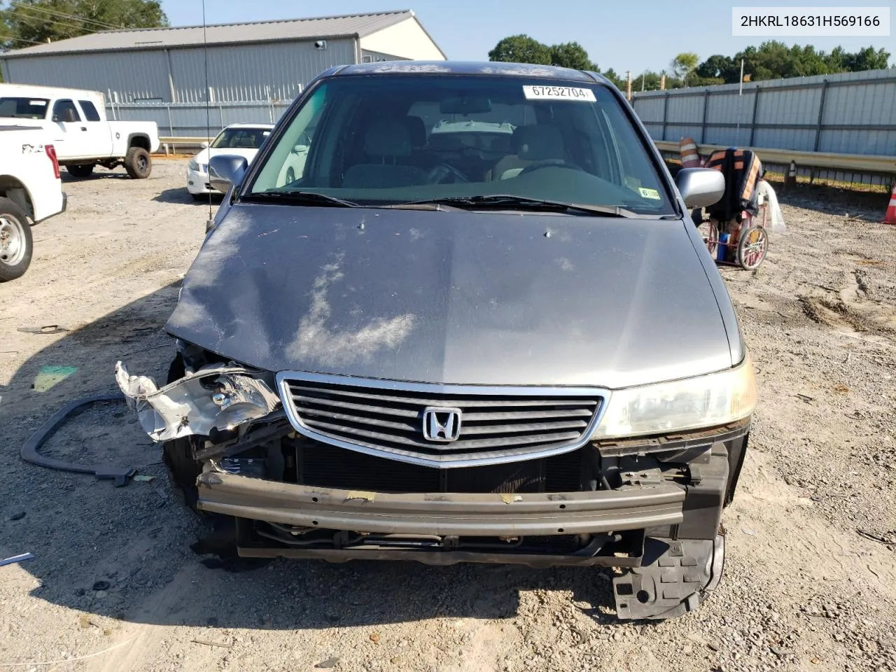 2HKRL18631H569166 2001 Honda Odyssey Ex