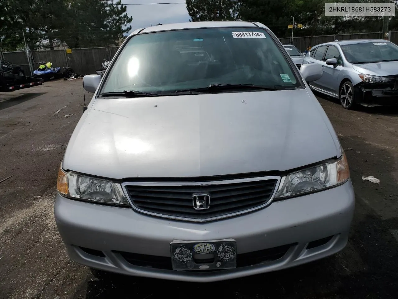 2001 Honda Odyssey Ex VIN: 2HKRL18681H583273 Lot: 68813704