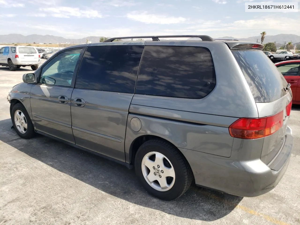 2001 Honda Odyssey Ex VIN: 2HKRL18671H612441 Lot: 70476884