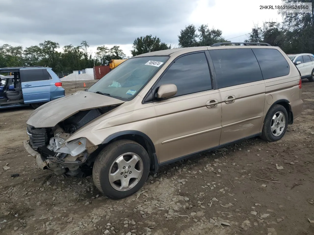 2HKRL18621H524560 2001 Honda Odyssey Ex