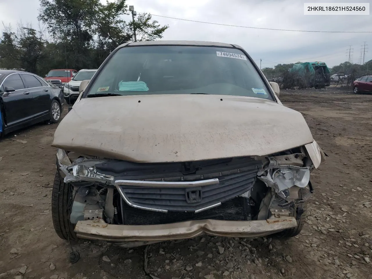 2HKRL18621H524560 2001 Honda Odyssey Ex