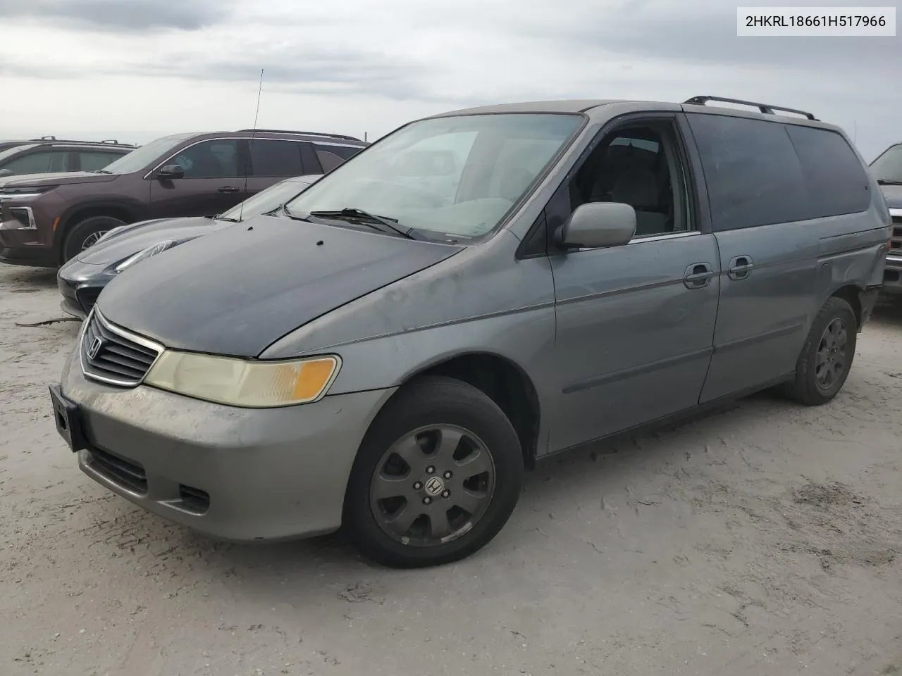 2001 Honda Odyssey Ex VIN: 2HKRL18661H517966 Lot: 74979794