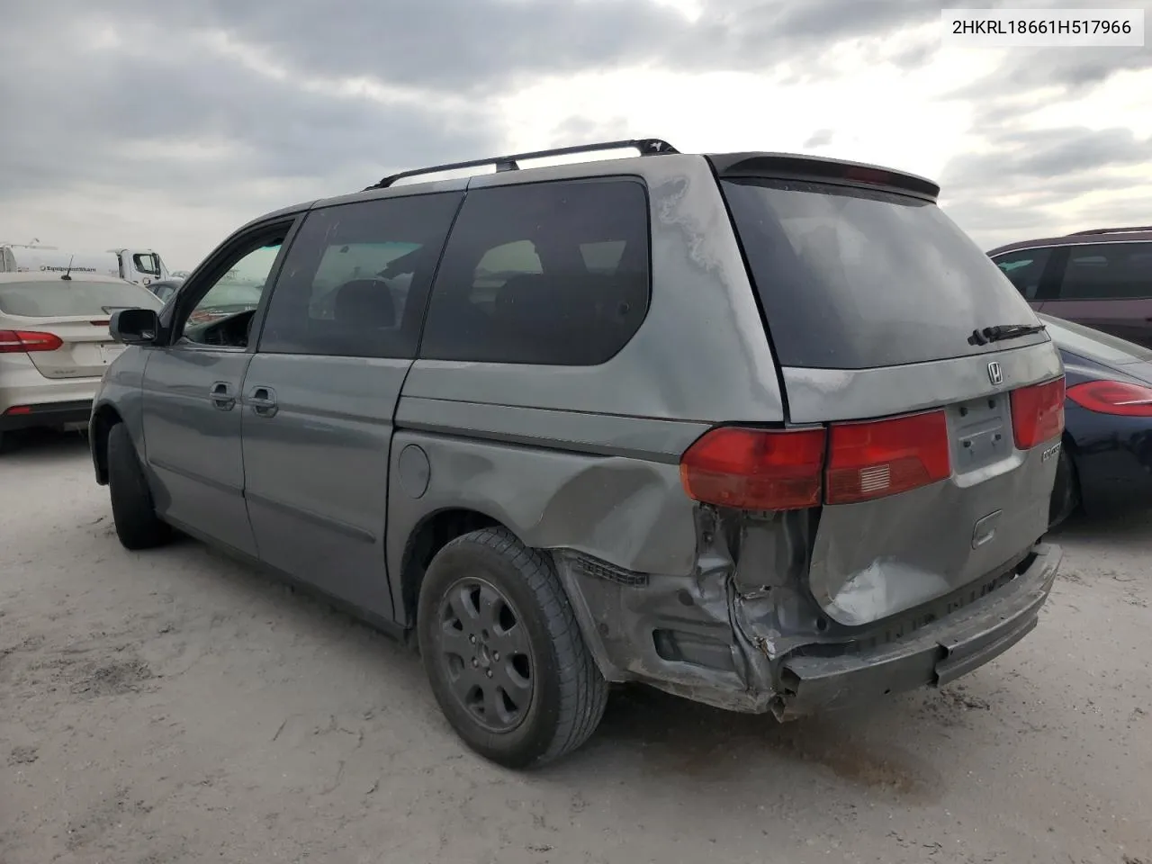 2001 Honda Odyssey Ex VIN: 2HKRL18661H517966 Lot: 74979794