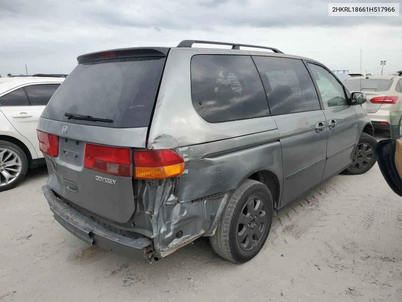 2001 Honda Odyssey Ex VIN: 2HKRL18661H517966 Lot: 74979794