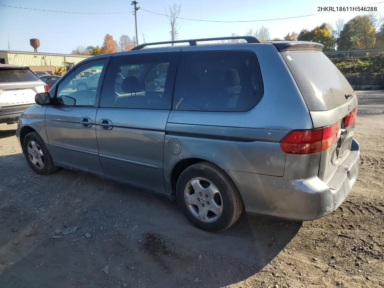 2001 Honda Odyssey Ex VIN: 2HKRL18611H546288 Lot: 76814834