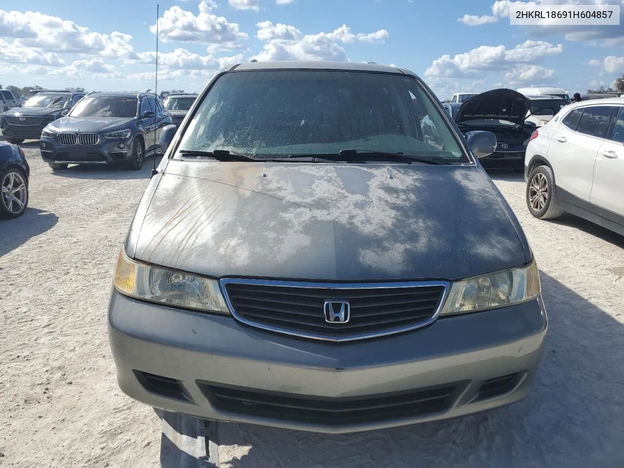 2001 Honda Odyssey Ex VIN: 2HKRL18691H604857 Lot: 78033174