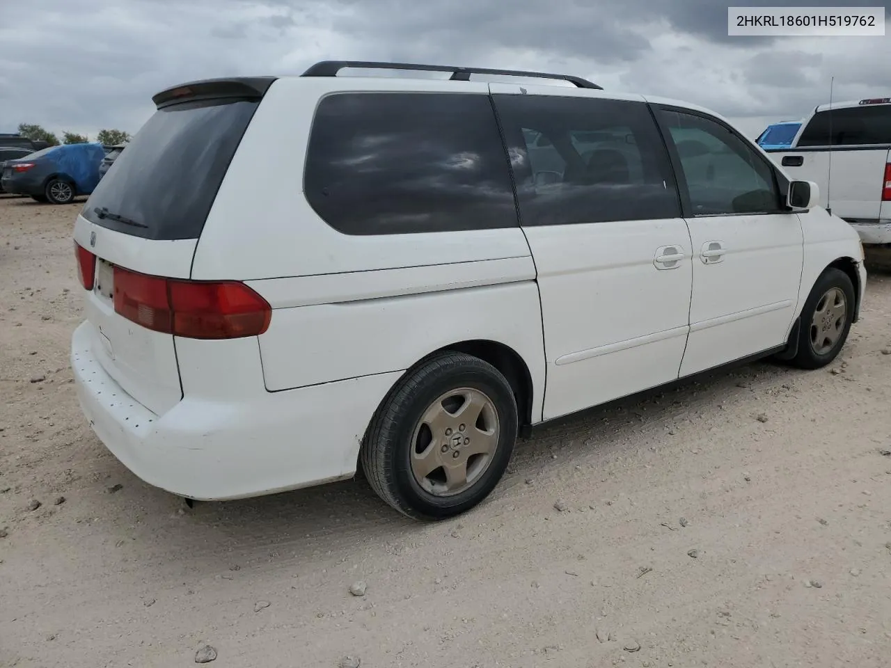 2001 Honda Odyssey Ex VIN: 2HKRL18601H519762 Lot: 78647604