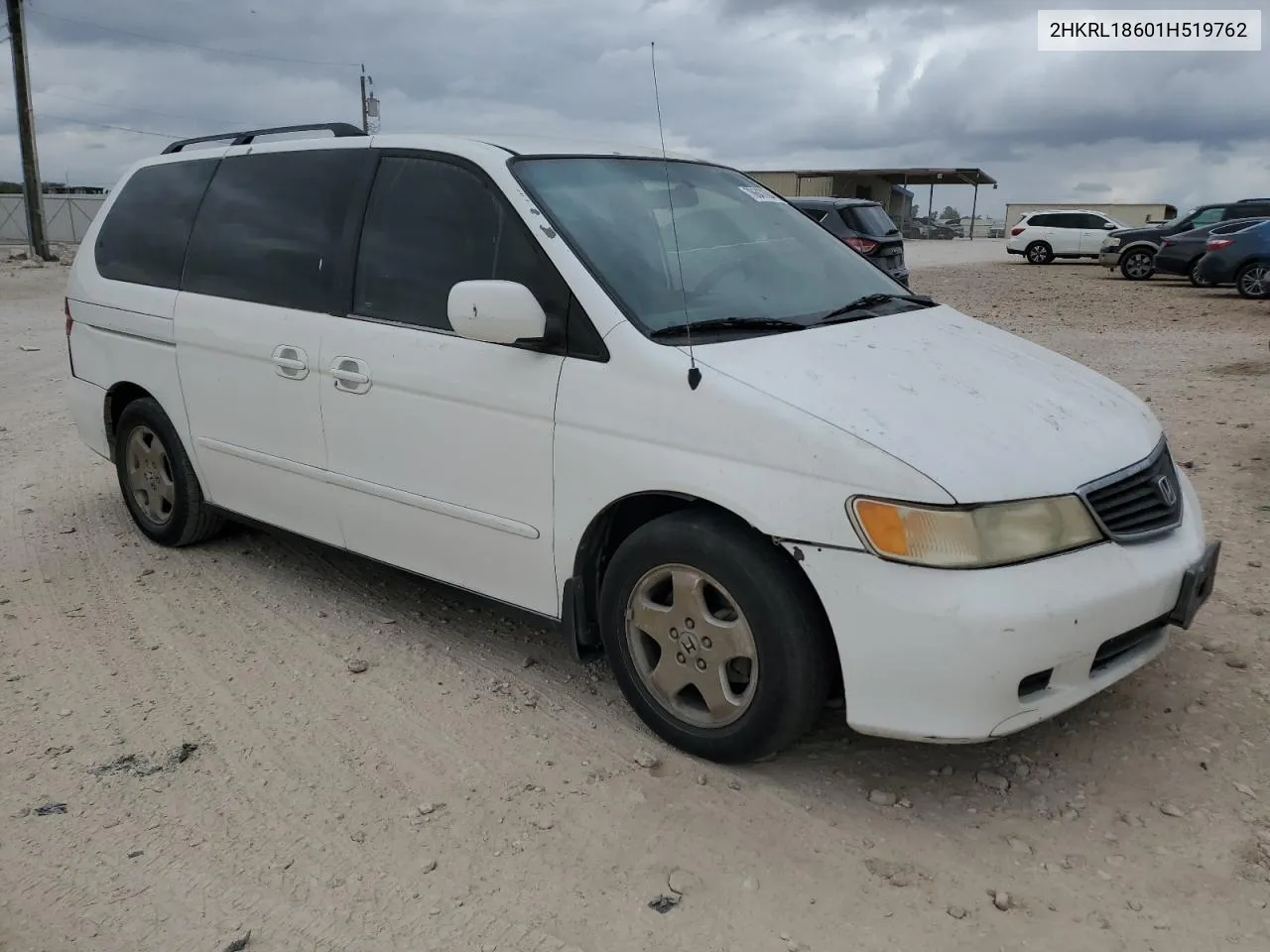 2001 Honda Odyssey Ex VIN: 2HKRL18601H519762 Lot: 78647604