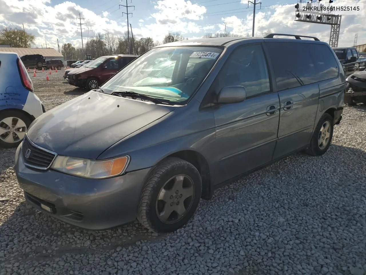 2001 Honda Odyssey Ex VIN: 2HKRL18661H525145 Lot: 79239814