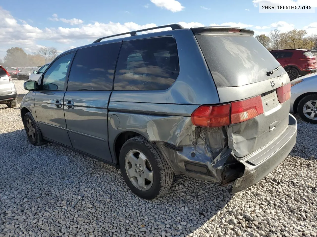 2001 Honda Odyssey Ex VIN: 2HKRL18661H525145 Lot: 79239814