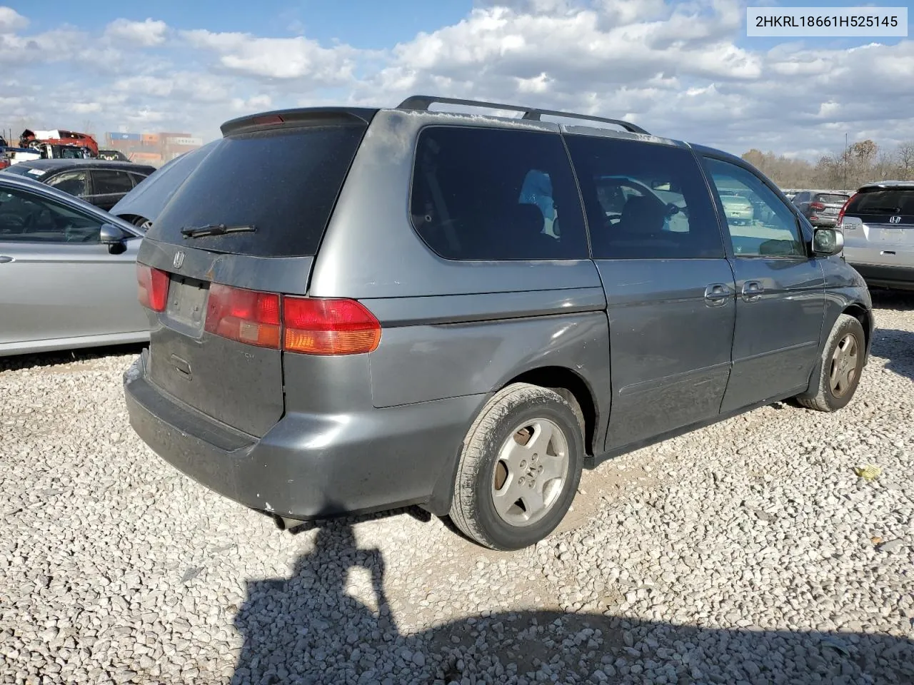 2001 Honda Odyssey Ex VIN: 2HKRL18661H525145 Lot: 79239814