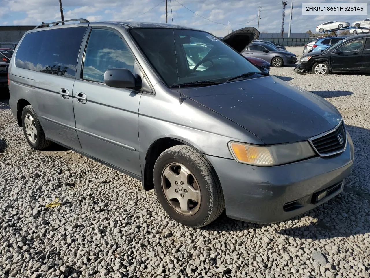 2001 Honda Odyssey Ex VIN: 2HKRL18661H525145 Lot: 79239814