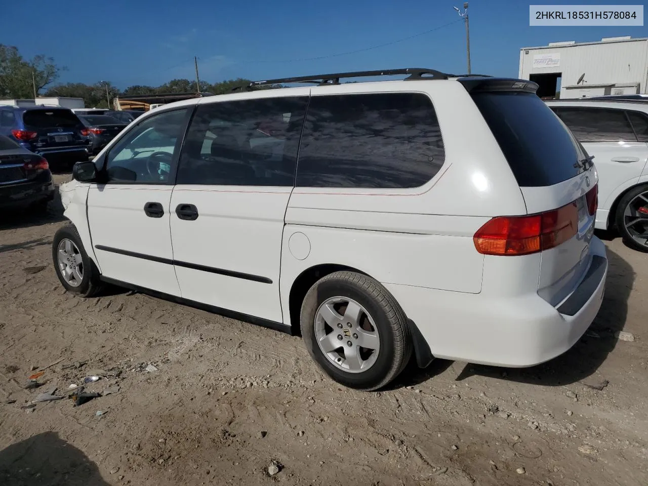 2001 Honda Odyssey Lx VIN: 2HKRL18531H578084 Lot: 80575734