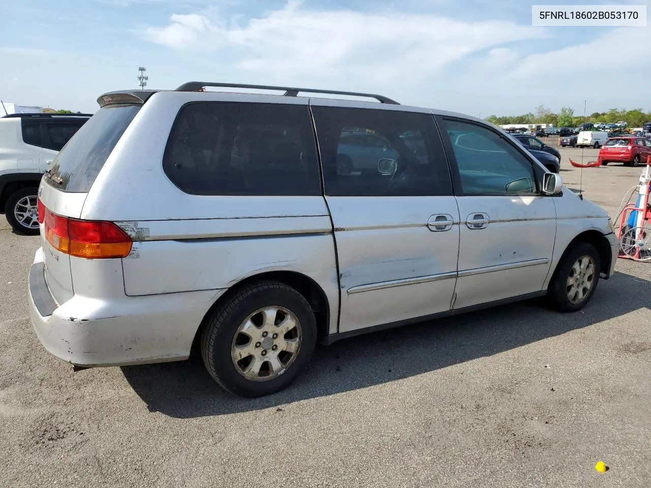 2002 Honda Odyssey Ex VIN: 5FNRL18602B053170 Lot: 56408264