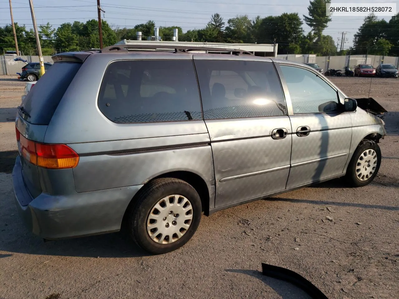 2002 Honda Odyssey Lx VIN: 2HKRL18582H528072 Lot: 61251513