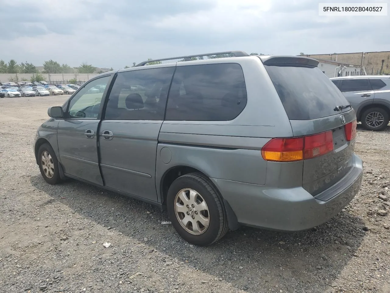 2002 Honda Odyssey Exl VIN: 5FNRL18002B040527 Lot: 64245374