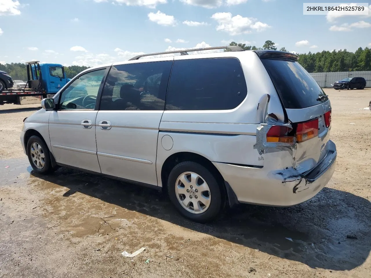 2002 Honda Odyssey Ex VIN: 2HKRL18642H525789 Lot: 66017154