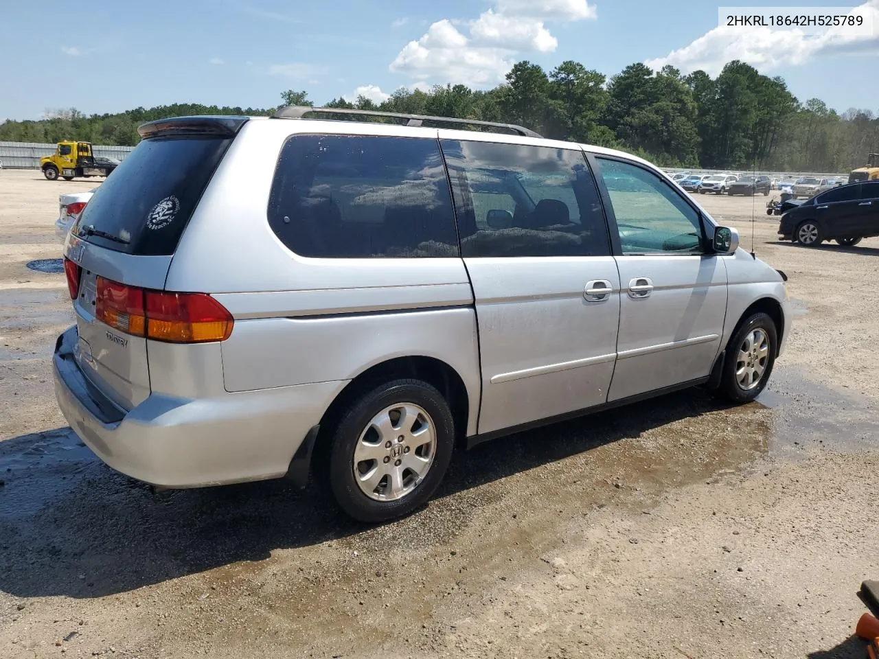 2002 Honda Odyssey Ex VIN: 2HKRL18642H525789 Lot: 66017154