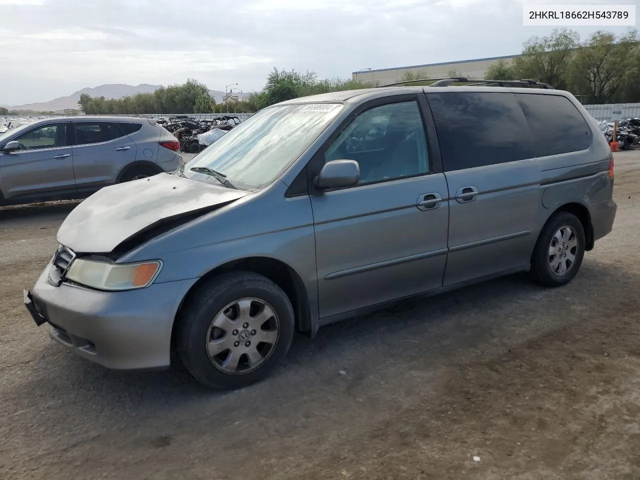 2HKRL18662H543789 2002 Honda Odyssey Ex