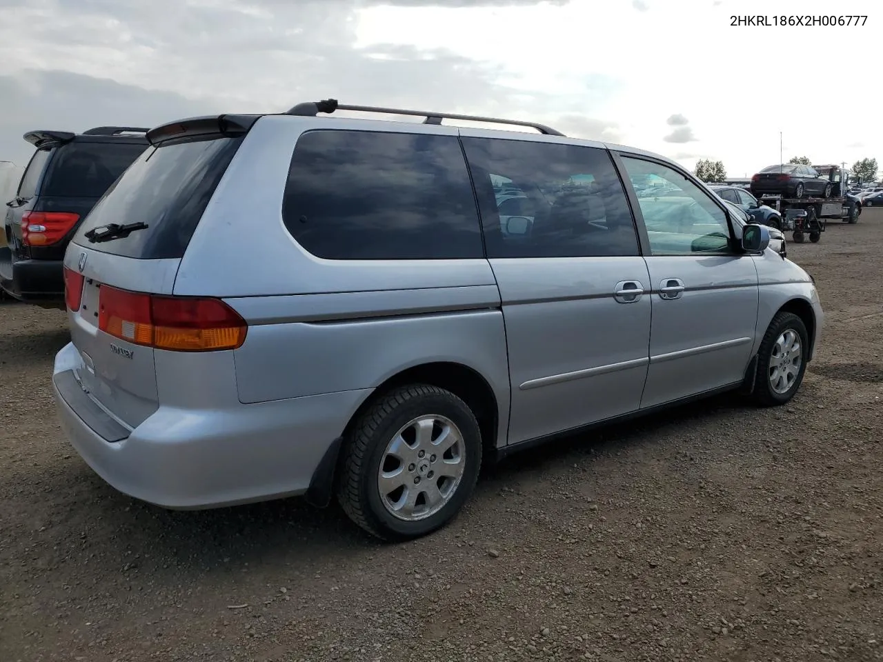 2002 Honda Odyssey Ex VIN: 2HKRL186X2H006777 Lot: 68328764