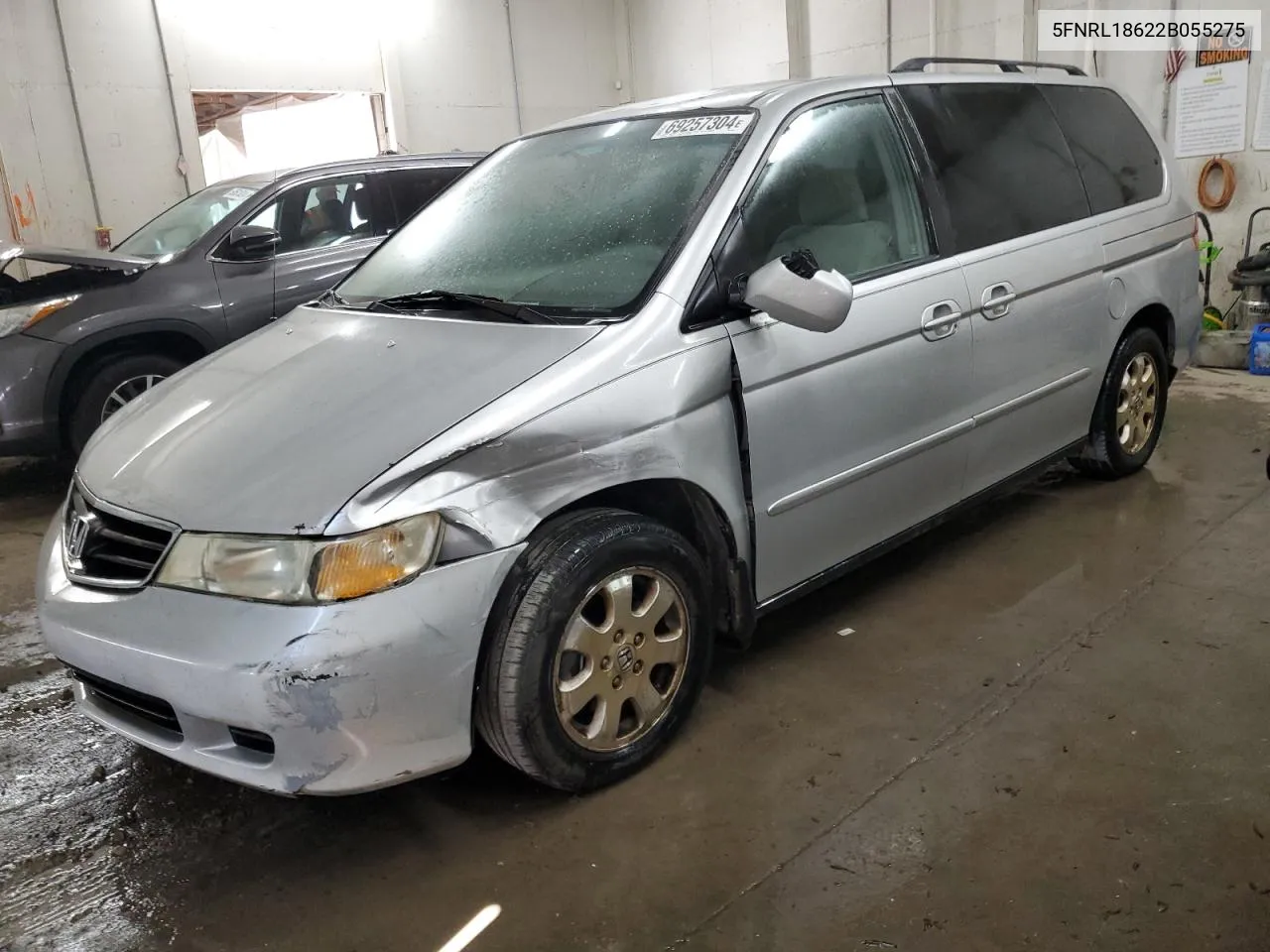 5FNRL18622B055275 2002 Honda Odyssey Ex