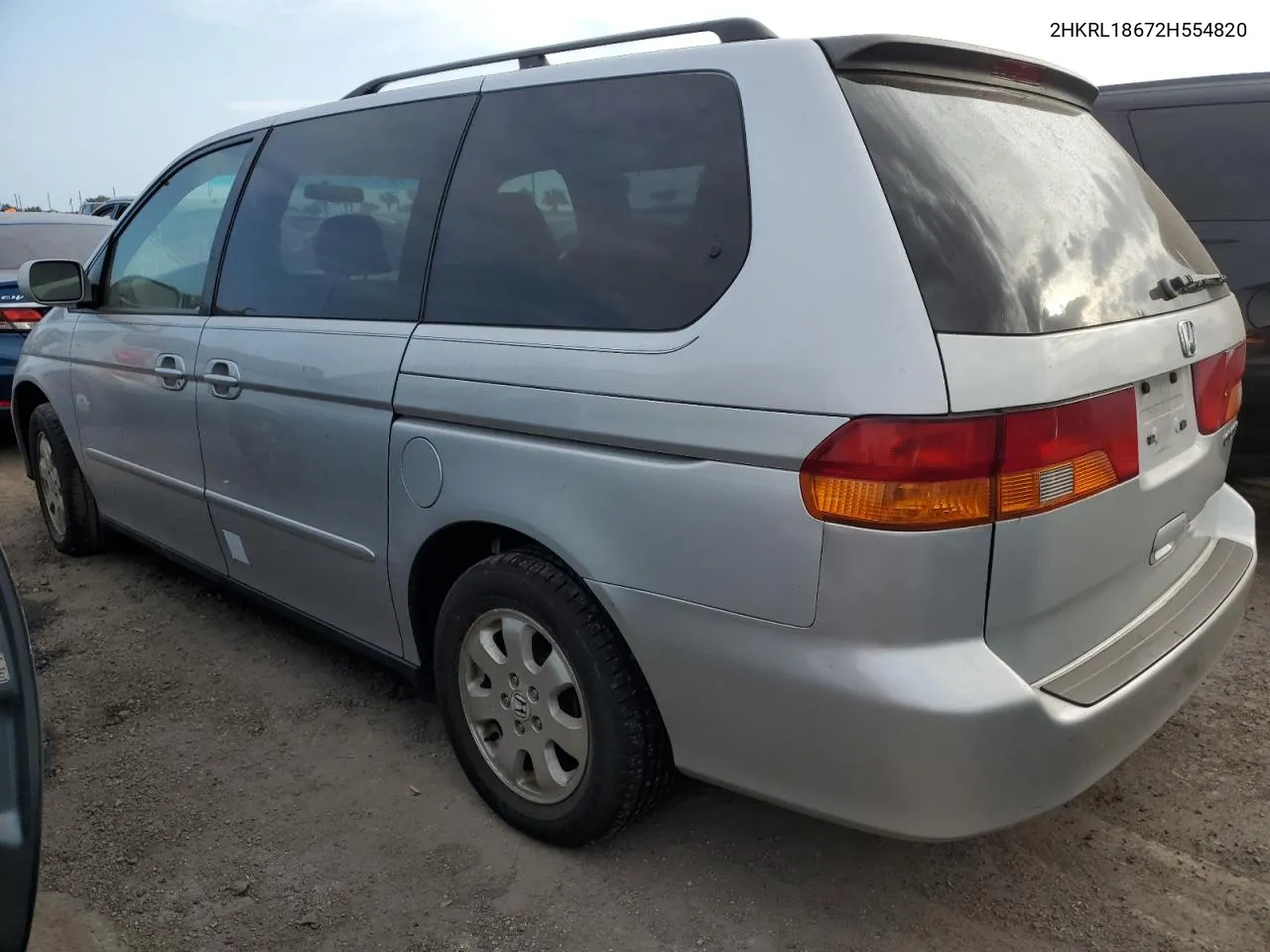 2002 Honda Odyssey Ex VIN: 2HKRL18672H554820 Lot: 76259964