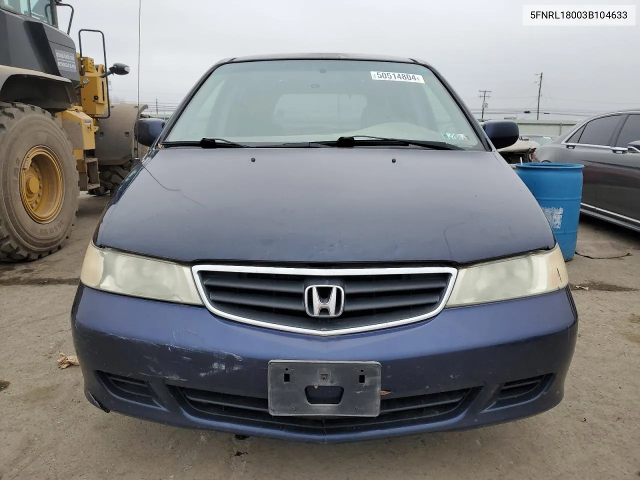 5FNRL18003B104633 2003 Honda Odyssey Exl